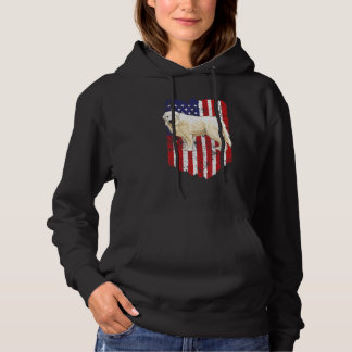 Sudadera Bandera Americana Gran Pirineo 4 De Julio Estados 