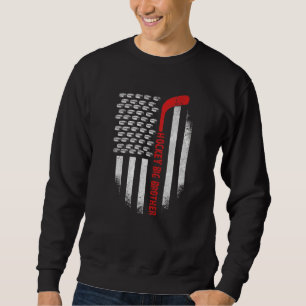 Sudadera Bandera Americana Hockey Hermano Mayor Usa Patriót