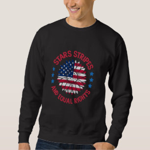Sudadera Bandera Americana Iguala Derechos de la Mujer 4 de