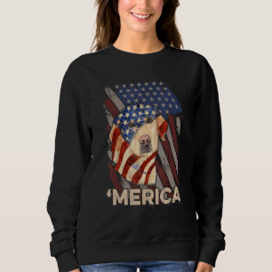 Sudadera Bandera Americana Labrador Perro Patriótico 4 De J