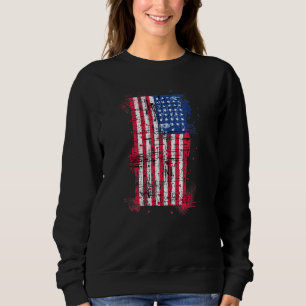 Sudadera Bandera Americana Molesta Bandera De Estados Unido