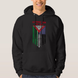 Sudadera Bandera americana palestina - Salvar Palestina