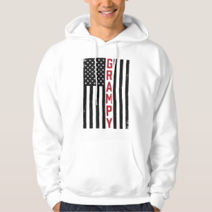 Sudadera Bandera Americana Patriótica Vintage Vector Desi