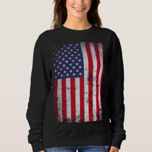 Sudadera Bandera Americana Vintage Retro Hombres Mujeres 4