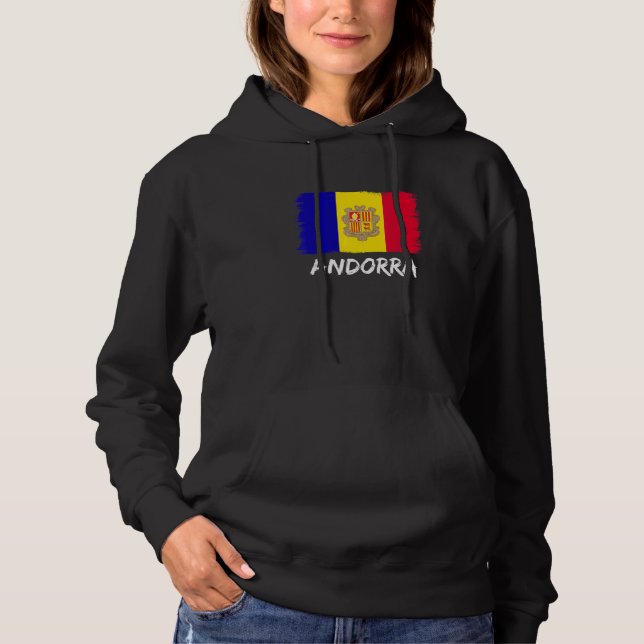Sudadera Bandera andorrana Andorra (Anverso)