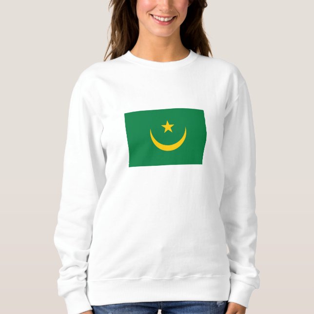 Sudadera Bandera antigua de Mauritania (Anverso)