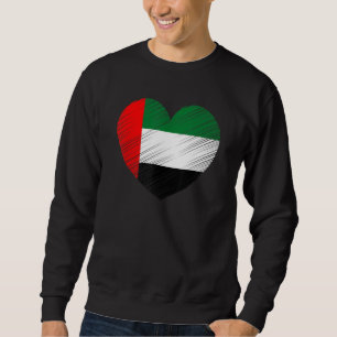 Sudadera Bandera Árabe Emiratos Emiratí Orgullo Apoyo E