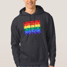 Sudadera Bandera arcoiris Orgullo gay LGBTQ el amor LGBT es