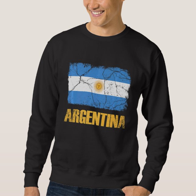 Sudadera Bandera Argentina (Anverso)