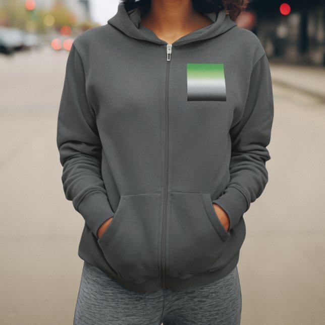 Sudadera Bandera Arromántica Gradiente – Orgullo Arromántic (Subido por el creador)