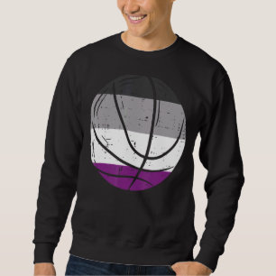 Sudadera Bandera Asexual Baloncesto Lgbt Ace Orgullo Cosas 