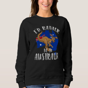 Sudadera Bandera australiana australiana de animal australi
