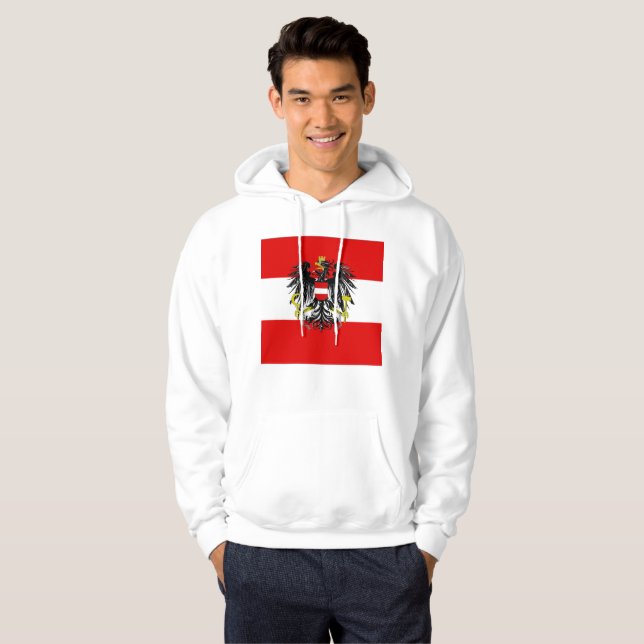 Sudadera Bandera austríaca (Anverso completo)