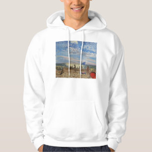 Sudadera Bandera azul y sombra roja Montalivet del sol