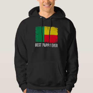 Sudadera Bandera Benín con problemas mejor papa que nunca f