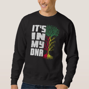 Sudadera Bandera beninesa africana de Benín en mi ADN P