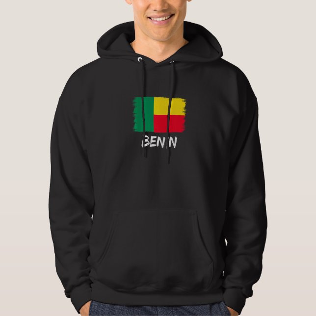 Sudadera Bandera Beninesa Benín (Anverso)