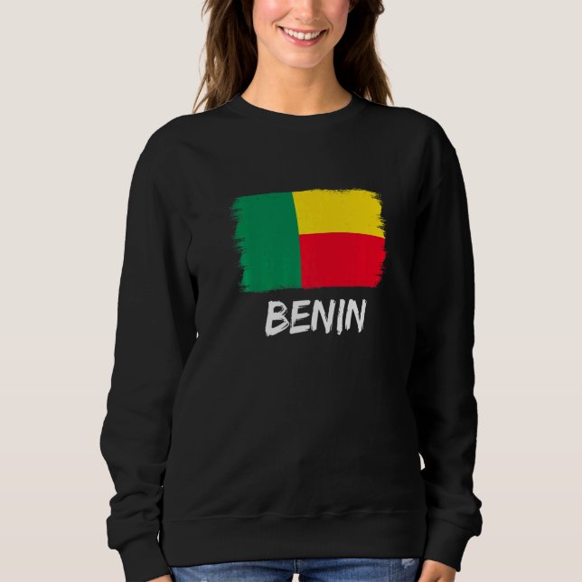 Sudadera Bandera Beninesa Benín (Anverso)