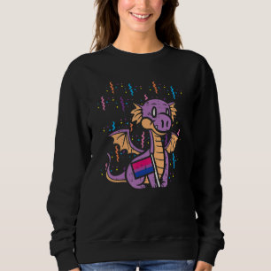 Sudadera Bandera Bisexual Dragon Bi Pride Mes Lgbtq Ally Lg