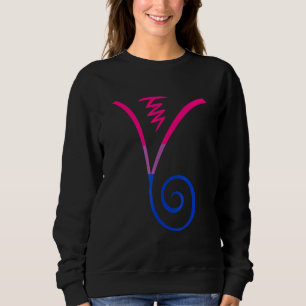 Sudadera Bandera bisexual Dumo Símbolo de Chakra espiritual