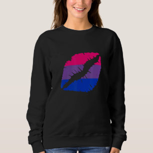 Sudadera Bandera Bisexual Labios LGBTQ Orgullo Bisexual Org