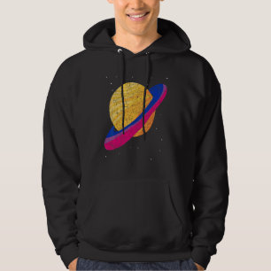 Sudadera Bandera Bisexual Queer Saturno Bi Orgullo Lgbt Bis