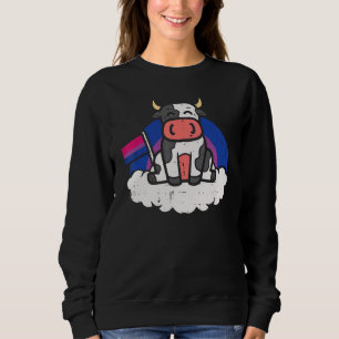 Sudadera Bandera Bisexual Vaca Lgbt Bi Pride Stube Farmer A