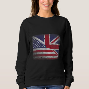 Sudadera Bandera Británica Americana Gran Bretaña Jack.