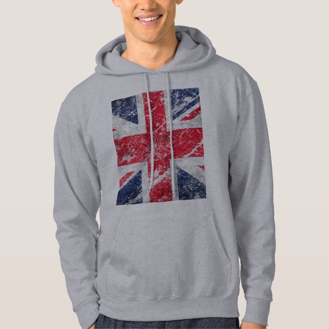 Sudadera Bandera británica/bandera de Union Jack/bandera de (Anverso)