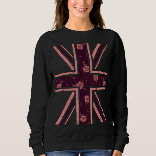 Sudadera Bandera Británica Mujeres Reino Unido Con Vintage 