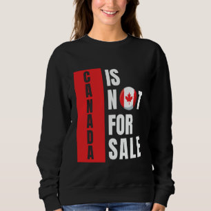 Sudadera Bandera Canadá independiente EE. UU. No está a la 