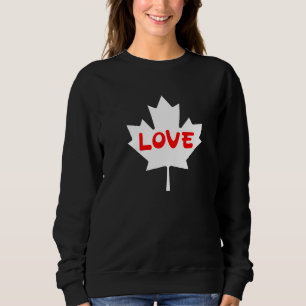 Sudadera Bandera canadiense Canadá Hoja de Arce