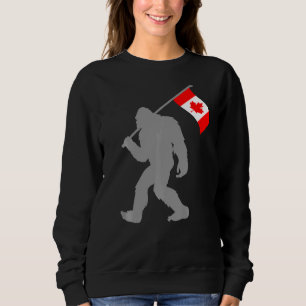 Sudadera Bandera Canadiense Con Bandera Canadiense