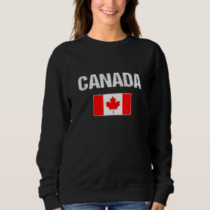 Sudadera Bandera Canadiense De Canadá Para Hombres Mujeres