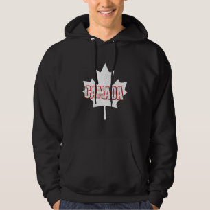 Sudadera Bandera canadiense de hoja de arce