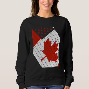 Sudadera Bandera canadiense Maple Leaf Canadá