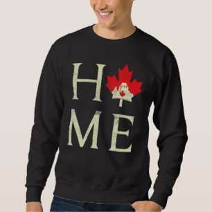 Sudadera Bandera canadiense orgullosa del arce del día de C