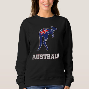 Sudadera Bandera canguro australiana Straya Outaya Sydney M