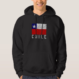 Sudadera Bandera chilena angustia a Chile Hombres Sudameric