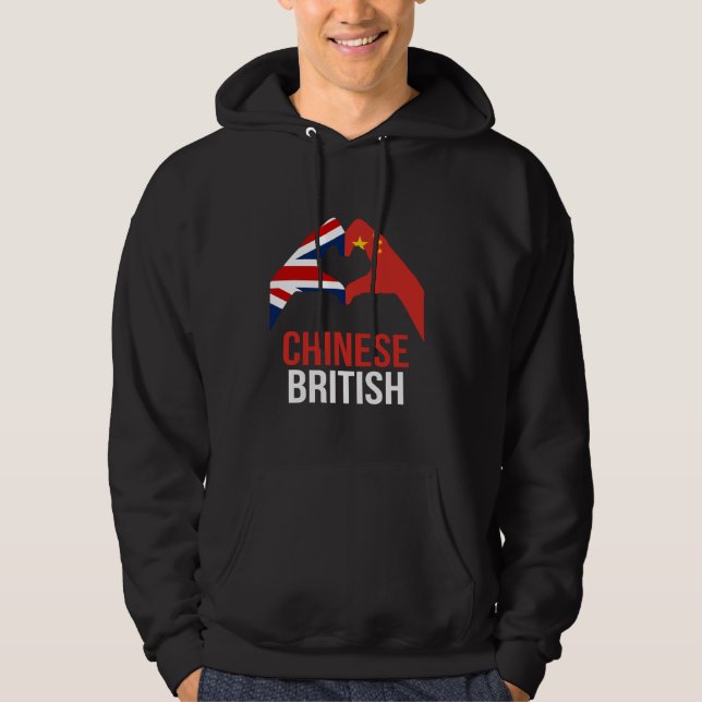Sudadera Bandera china británica (Anverso)