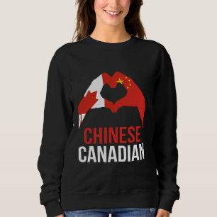 Sudadera Bandera china canadiense de Canadá