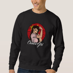 Sudadera Bandera china Chica chino