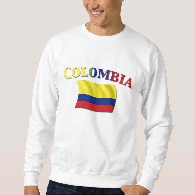 Sudadera Bandera colombiana 2 (Anverso)