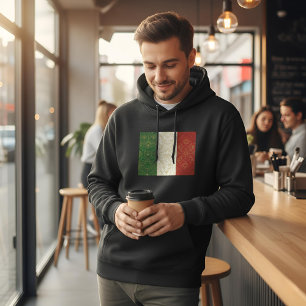 Sudadera Bandera con patrimonio Art Deco Italia Estilo