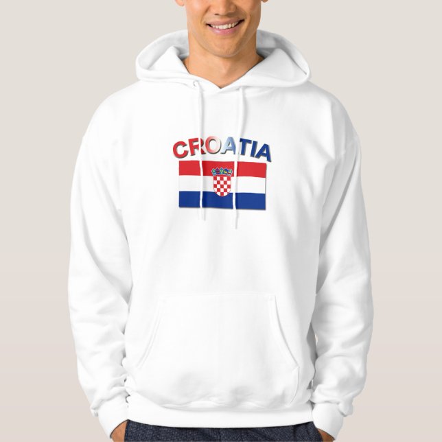 Sudadera Bandera croata 2 (Anverso)