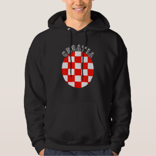 Sudadera Bandera croata Croacia Raíces croatas Hrvatska Cro