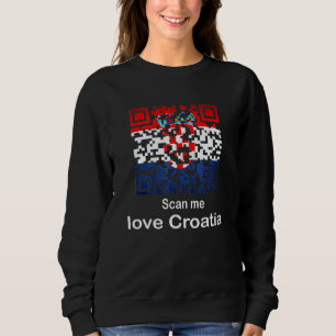 Sudadera Bandera Croata De Fútbol De Croacia Para Menuda Cr