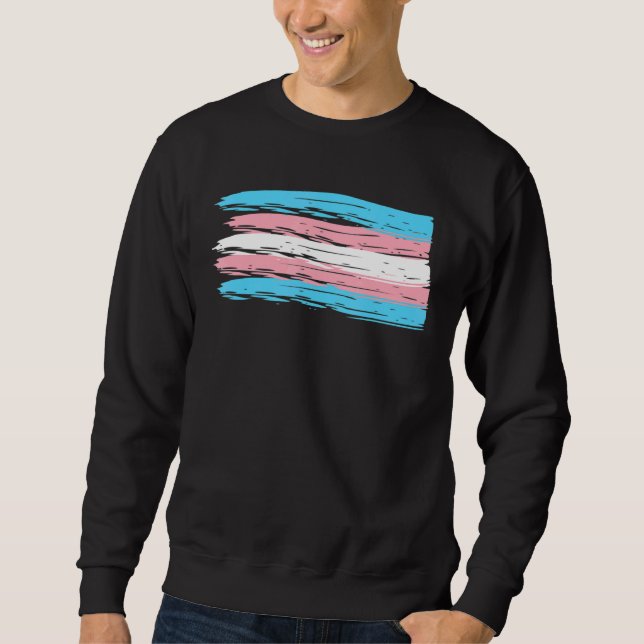 Sudadera Bandera Csd del Orgullo Transgénero (Anverso)