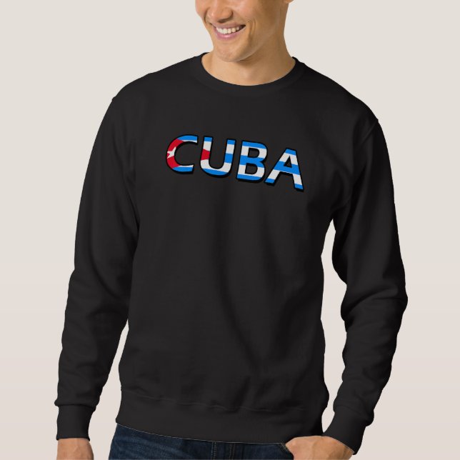 Sudadera Bandera cubana (Anverso)