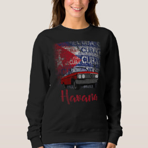 Sudadera Bandera cubana de La Habana Premium